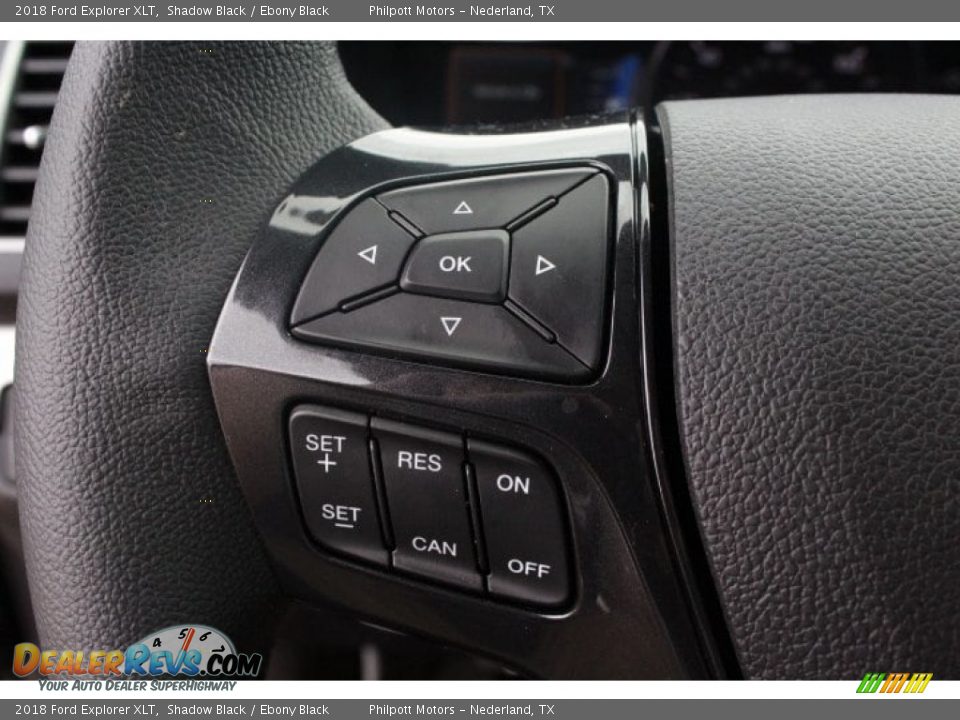 2018 Ford Explorer XLT Shadow Black / Ebony Black Photo #20