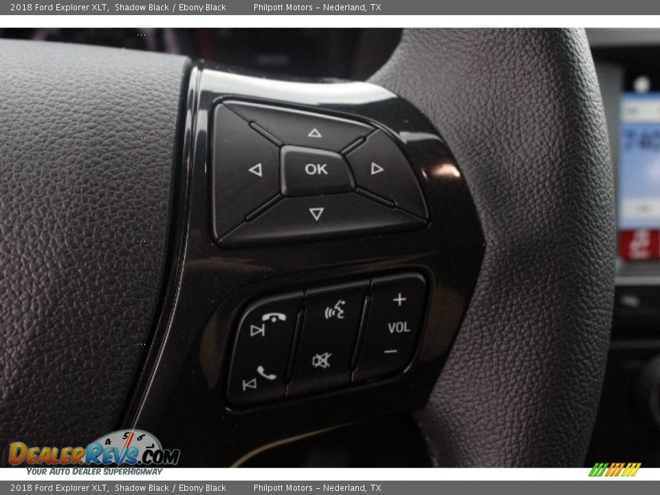 2018 Ford Explorer XLT Shadow Black / Ebony Black Photo #21