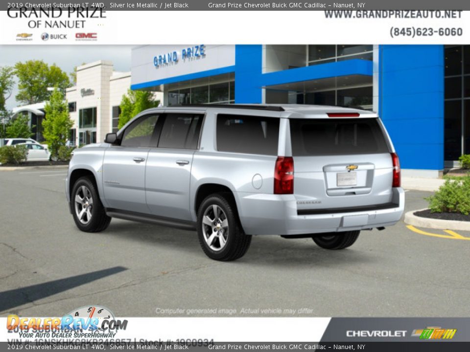 2019 Chevrolet Suburban LT 4WD Silver Ice Metallic / Jet Black Photo #3