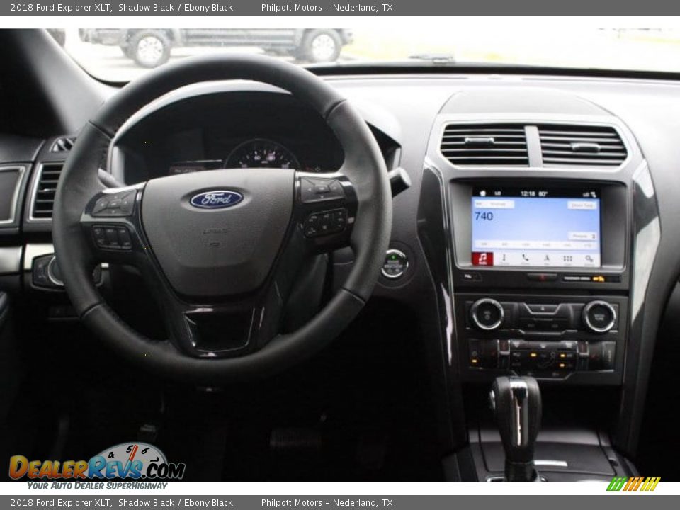 2018 Ford Explorer XLT Shadow Black / Ebony Black Photo #27