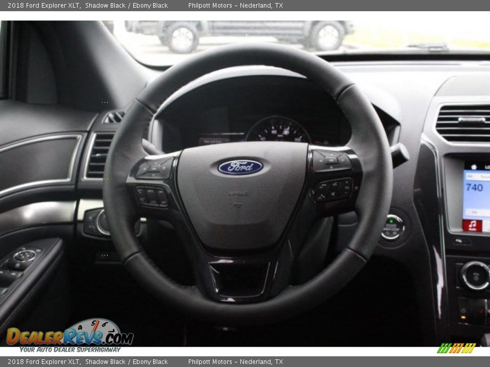 2018 Ford Explorer XLT Shadow Black / Ebony Black Photo #28
