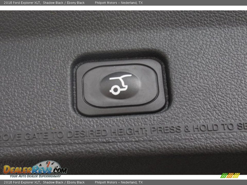 2018 Ford Explorer XLT Shadow Black / Ebony Black Photo #30