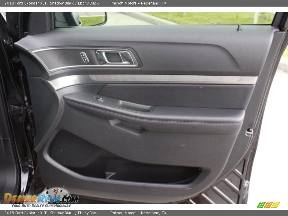 2018 Ford Explorer XLT Shadow Black / Ebony Black Photo #34