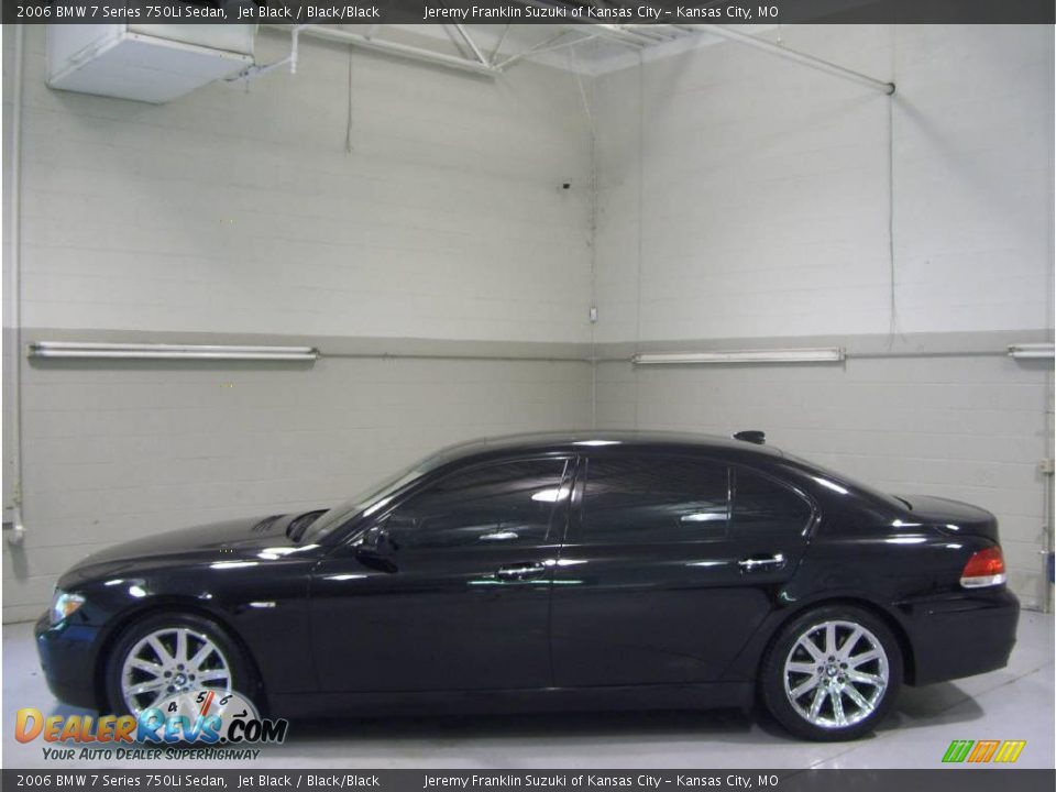 2006 BMW 7 Series 750Li Sedan Jet Black / Black/Black Photo #1