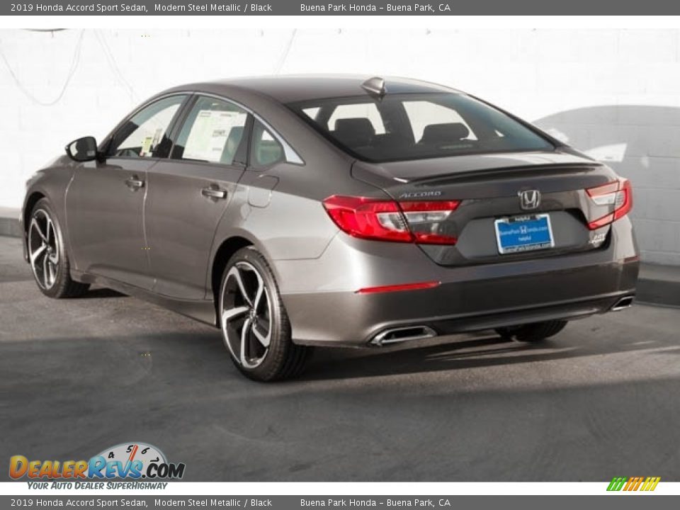 2019 Honda Accord Sport Sedan Modern Steel Metallic / Black Photo #2