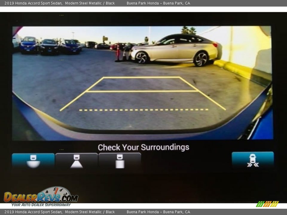 2019 Honda Accord Sport Sedan Modern Steel Metallic / Black Photo #15