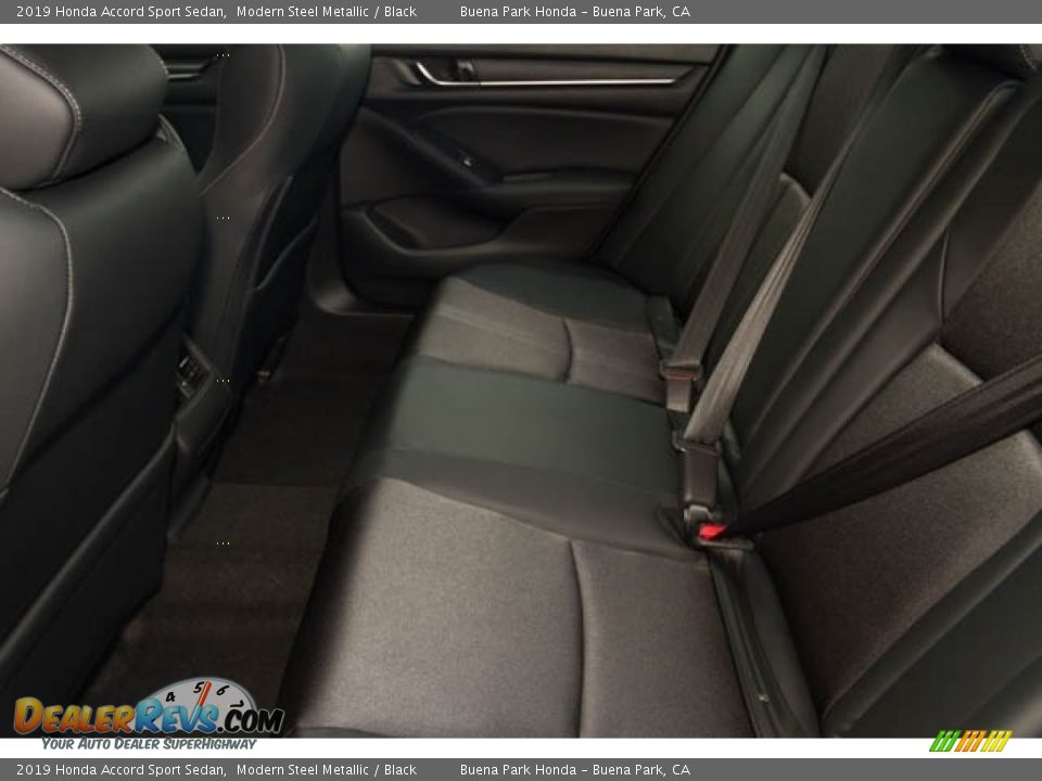 2019 Honda Accord Sport Sedan Modern Steel Metallic / Black Photo #17