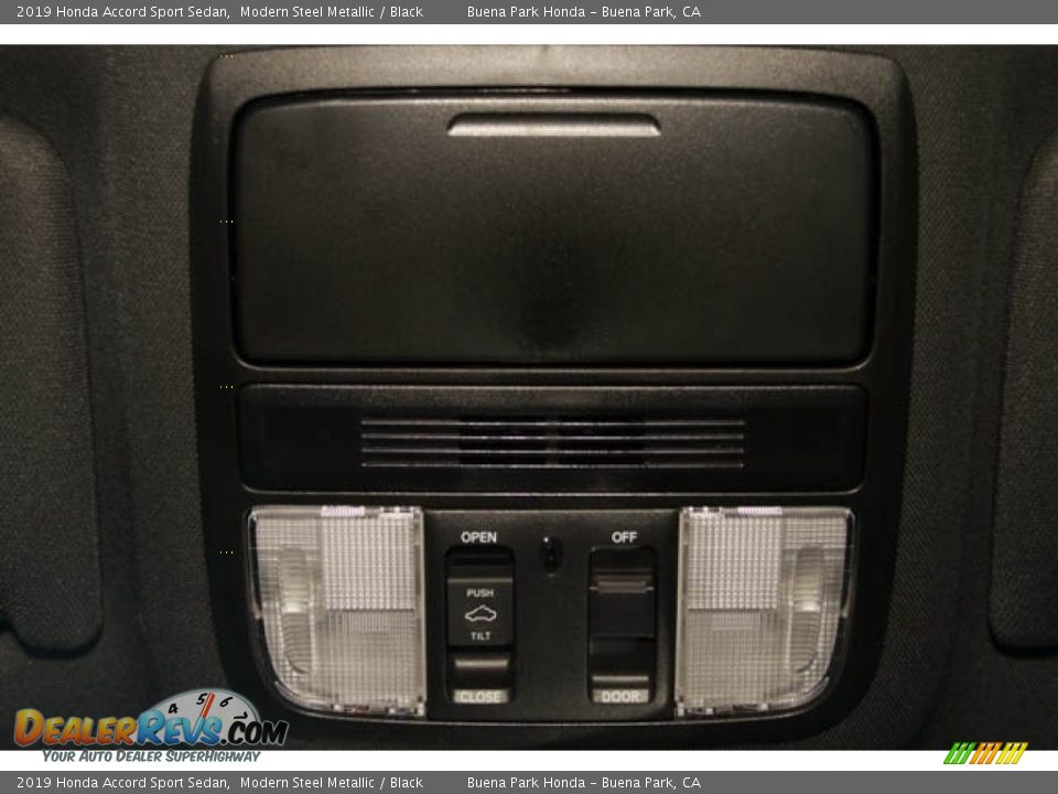 2019 Honda Accord Sport Sedan Modern Steel Metallic / Black Photo #29