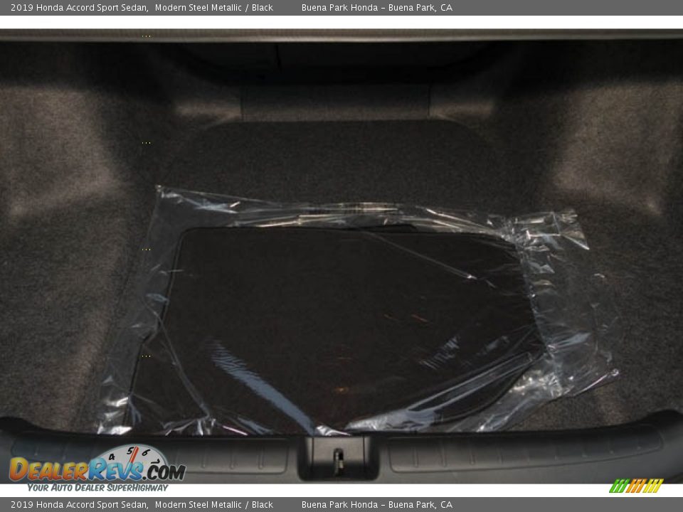 2019 Honda Accord Sport Sedan Modern Steel Metallic / Black Photo #30