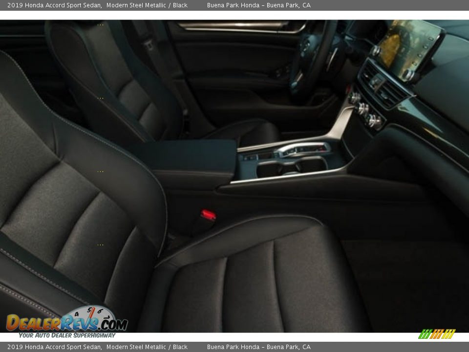 2019 Honda Accord Sport Sedan Modern Steel Metallic / Black Photo #33