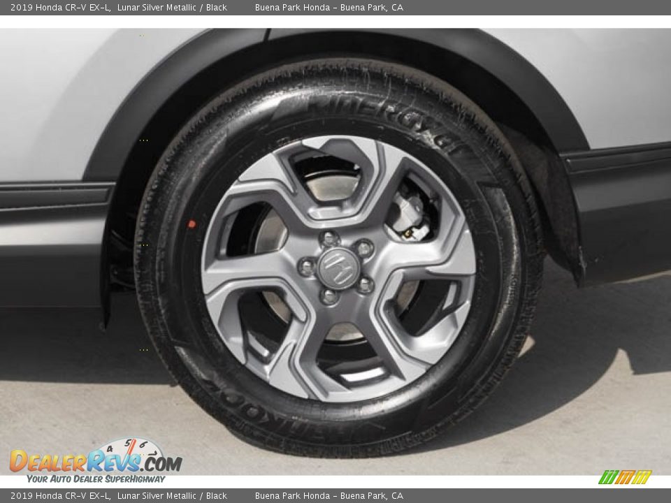 2019 Honda CR-V EX-L Lunar Silver Metallic / Black Photo #10
