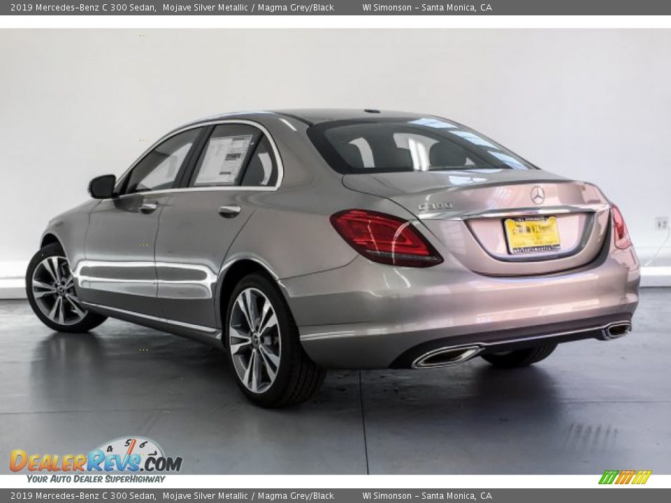 2019 Mercedes-Benz C 300 Sedan Mojave Silver Metallic / Magma Grey/Black Photo #2