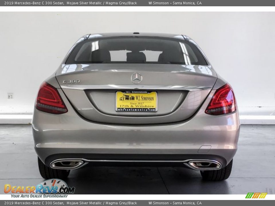 2019 Mercedes-Benz C 300 Sedan Mojave Silver Metallic / Magma Grey/Black Photo #3