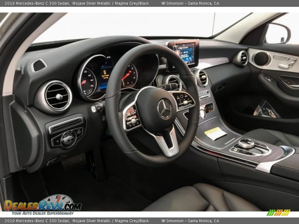 2019 Mercedes-Benz C 300 Sedan Mojave Silver Metallic / Magma Grey/Black Photo #4