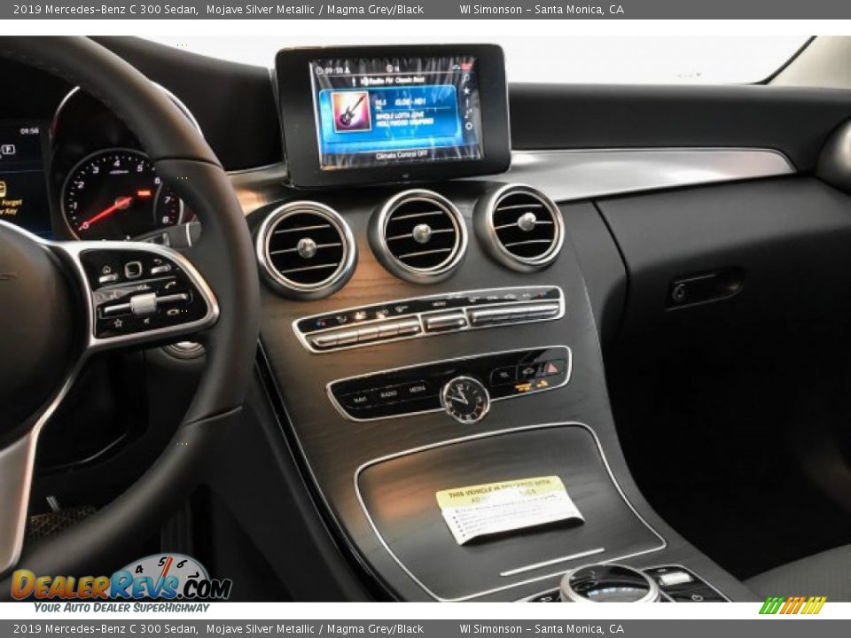2019 Mercedes-Benz C 300 Sedan Mojave Silver Metallic / Magma Grey/Black Photo #6
