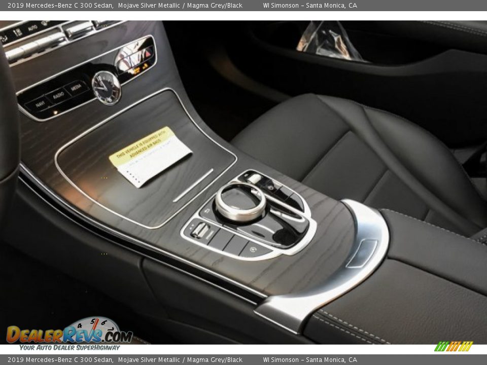 2019 Mercedes-Benz C 300 Sedan Mojave Silver Metallic / Magma Grey/Black Photo #7
