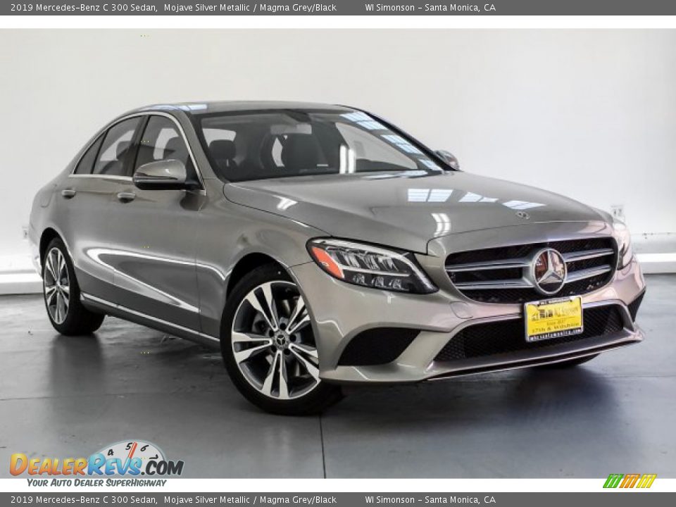 2019 Mercedes-Benz C 300 Sedan Mojave Silver Metallic / Magma Grey/Black Photo #12
