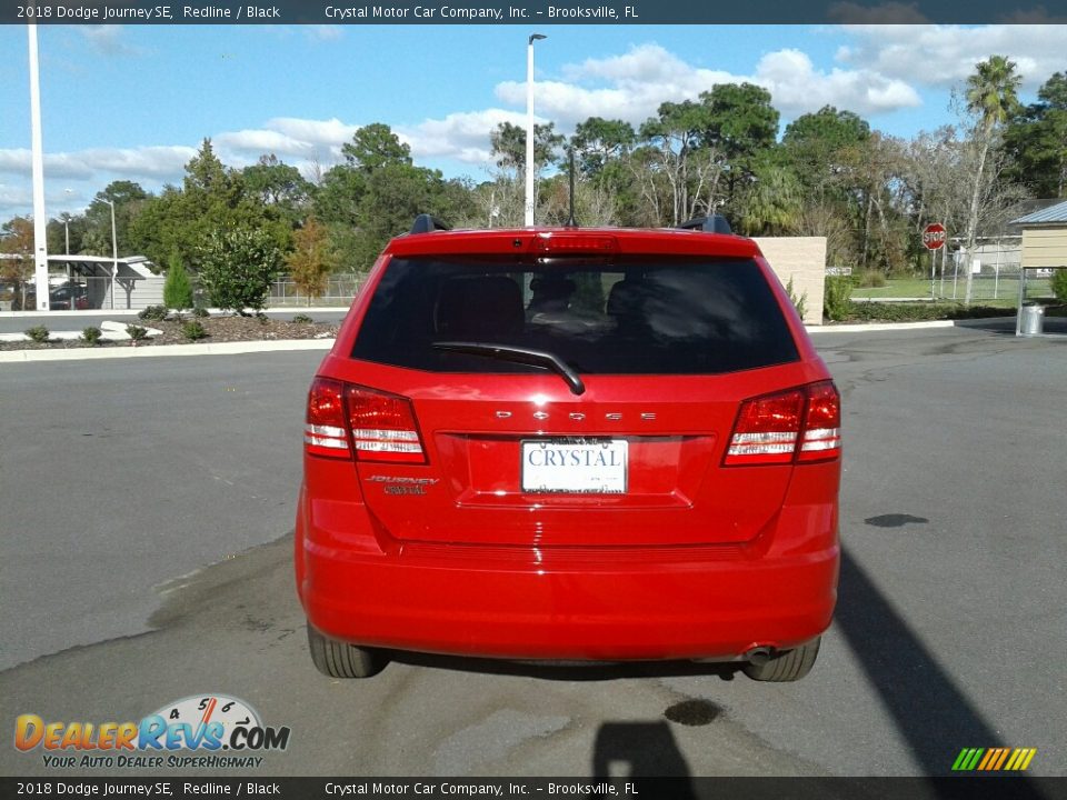 2018 Dodge Journey SE Redline / Black Photo #4