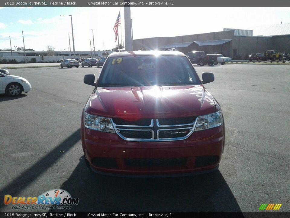 2018 Dodge Journey SE Redline / Black Photo #8