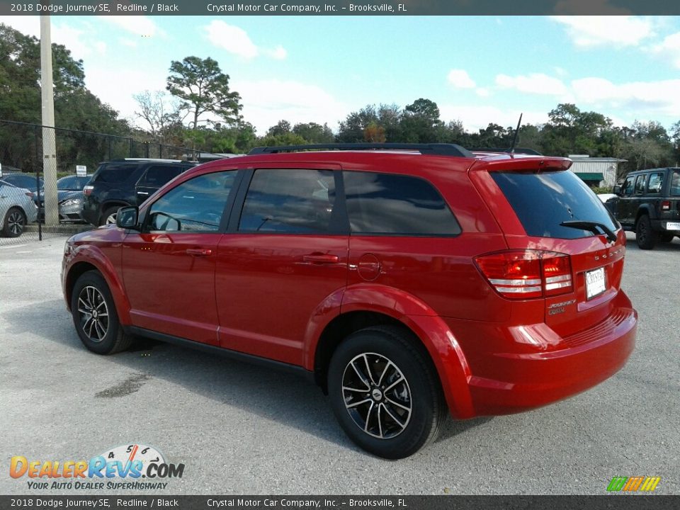 2018 Dodge Journey SE Redline / Black Photo #3