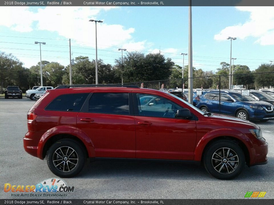 2018 Dodge Journey SE Redline / Black Photo #6