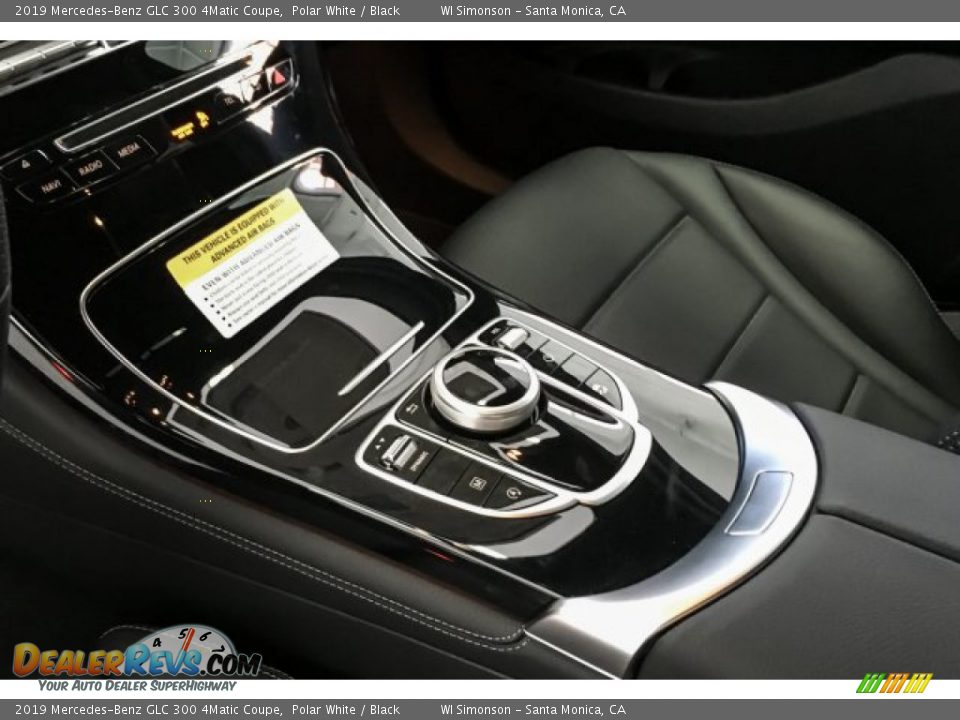 2019 Mercedes-Benz GLC 300 4Matic Coupe Polar White / Black Photo #7