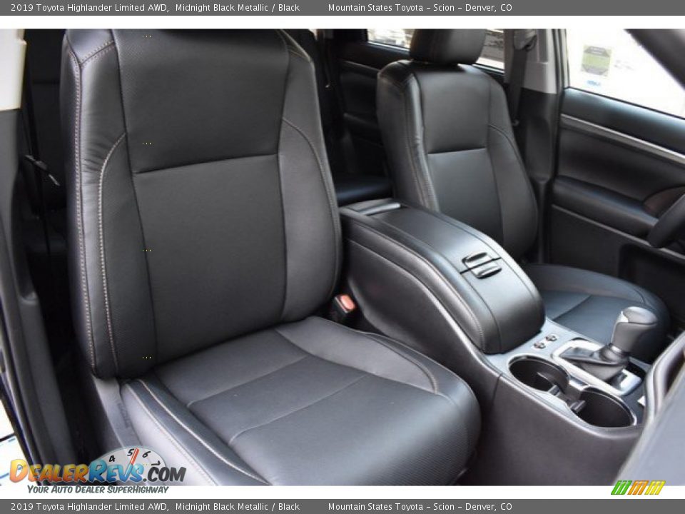 2019 Toyota Highlander Limited AWD Midnight Black Metallic / Black Photo #13