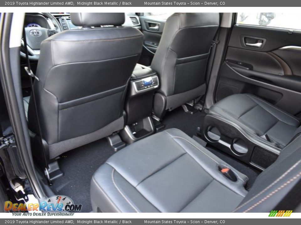 2019 Toyota Highlander Limited AWD Midnight Black Metallic / Black Photo #14