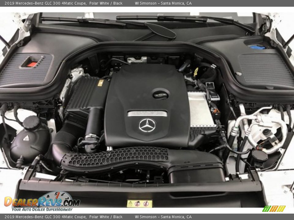 2019 Mercedes-Benz GLC 300 4Matic Coupe Polar White / Black Photo #8