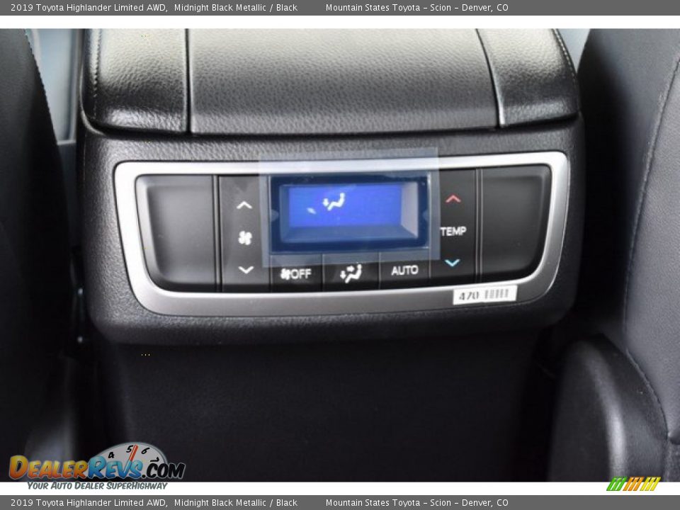 2019 Toyota Highlander Limited AWD Midnight Black Metallic / Black Photo #17
