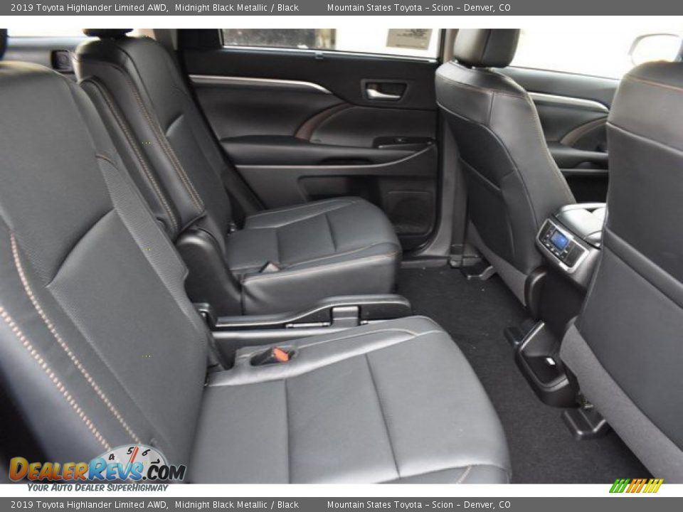 2019 Toyota Highlander Limited AWD Midnight Black Metallic / Black Photo #19