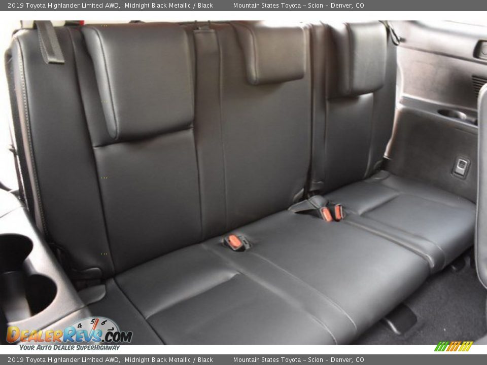 2019 Toyota Highlander Limited AWD Midnight Black Metallic / Black Photo #22