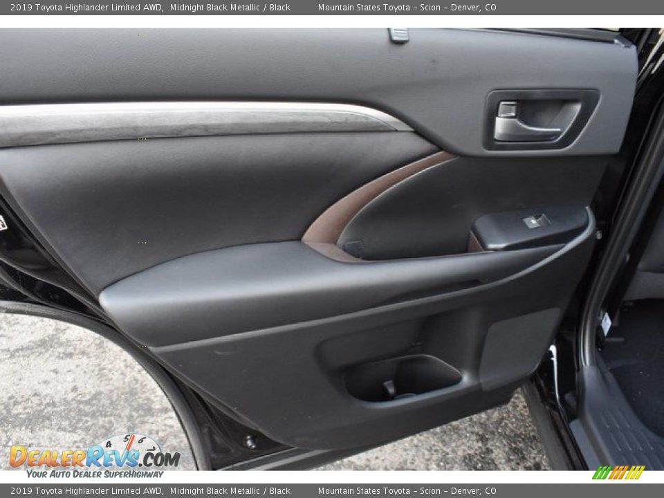 2019 Toyota Highlander Limited AWD Midnight Black Metallic / Black Photo #24