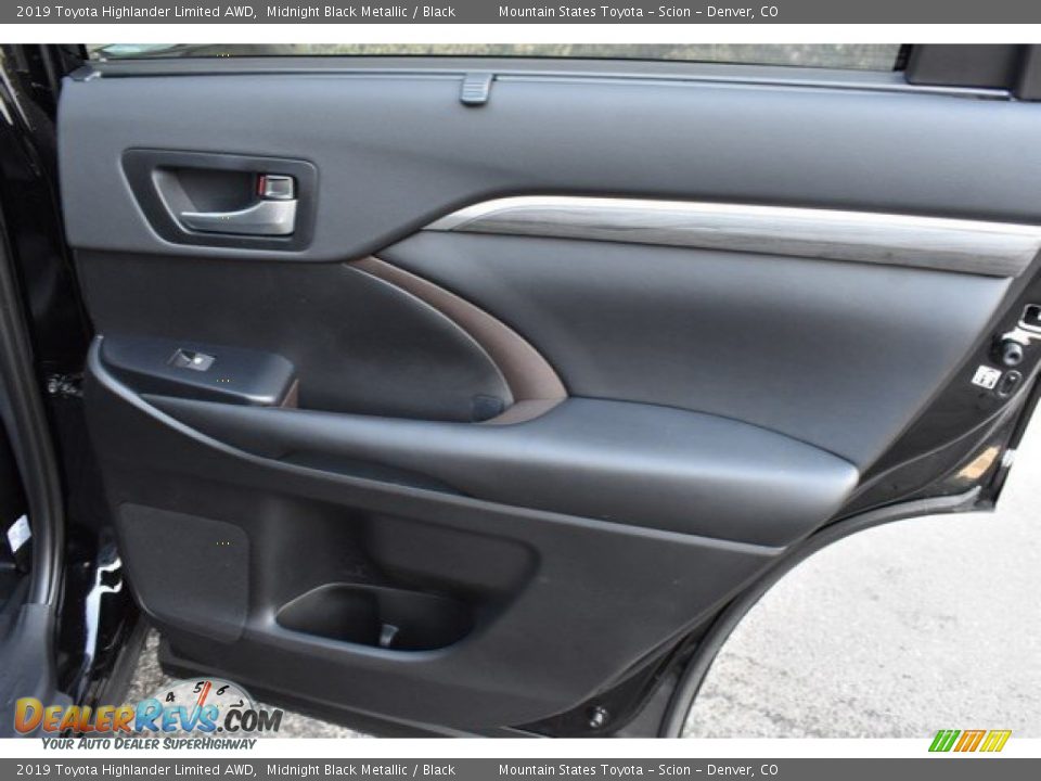 2019 Toyota Highlander Limited AWD Midnight Black Metallic / Black Photo #26