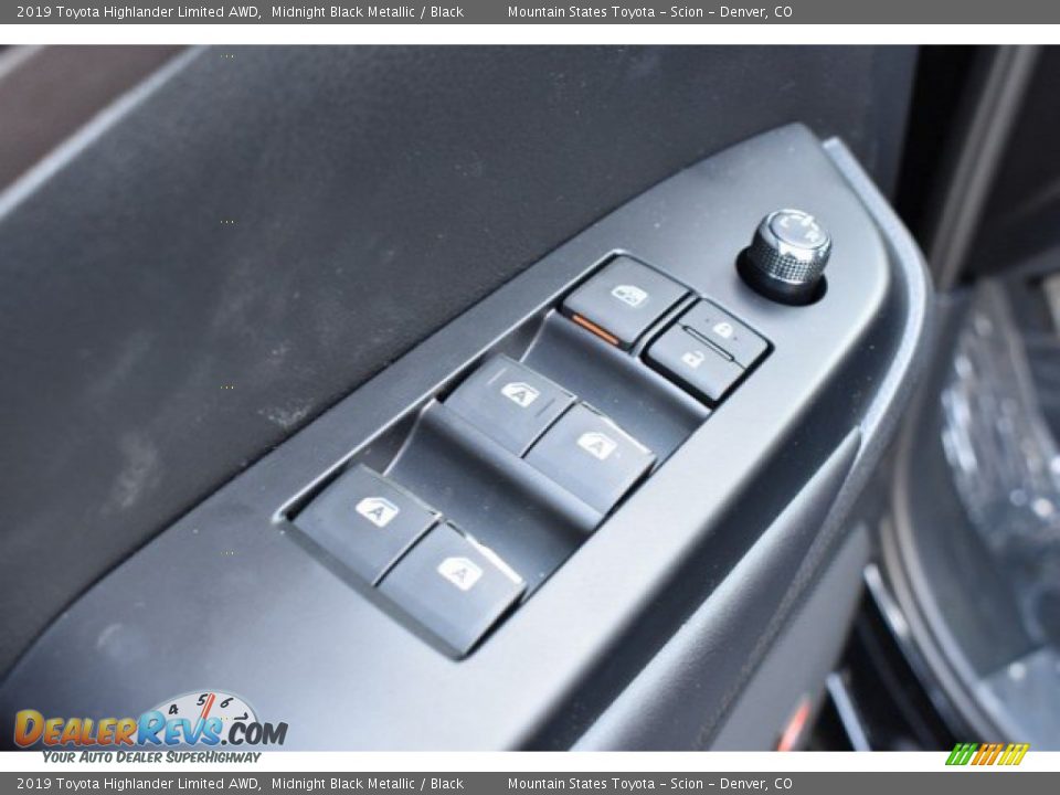 2019 Toyota Highlander Limited AWD Midnight Black Metallic / Black Photo #27
