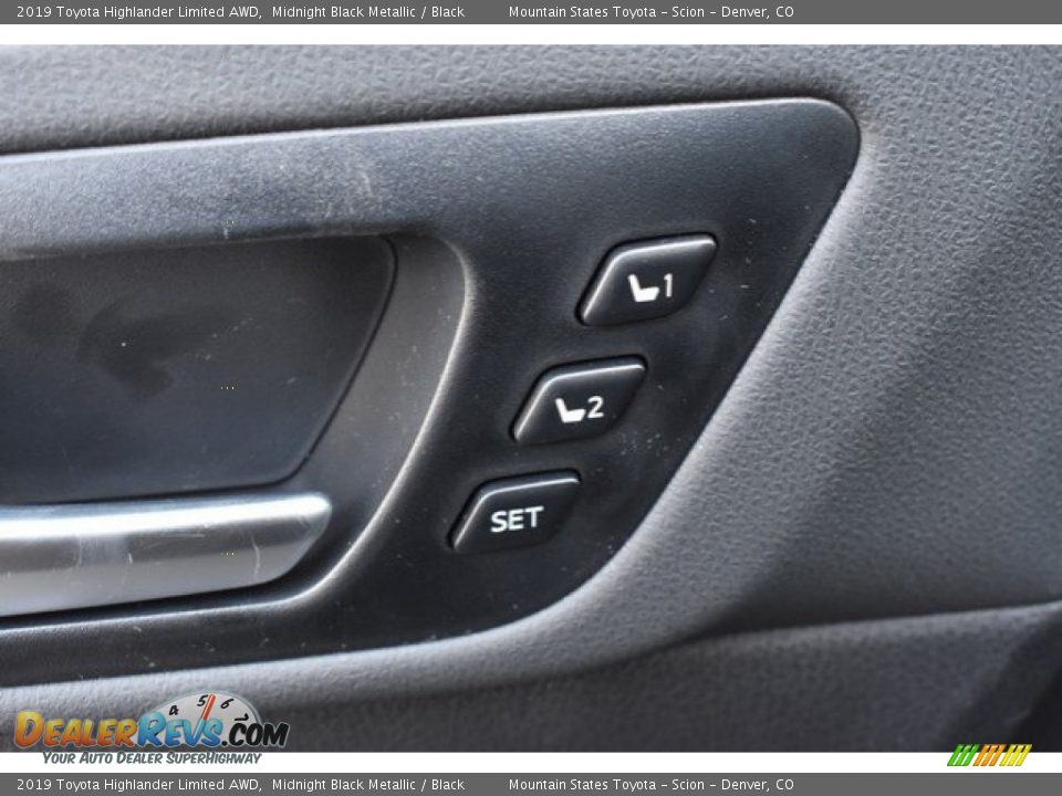 2019 Toyota Highlander Limited AWD Midnight Black Metallic / Black Photo #28