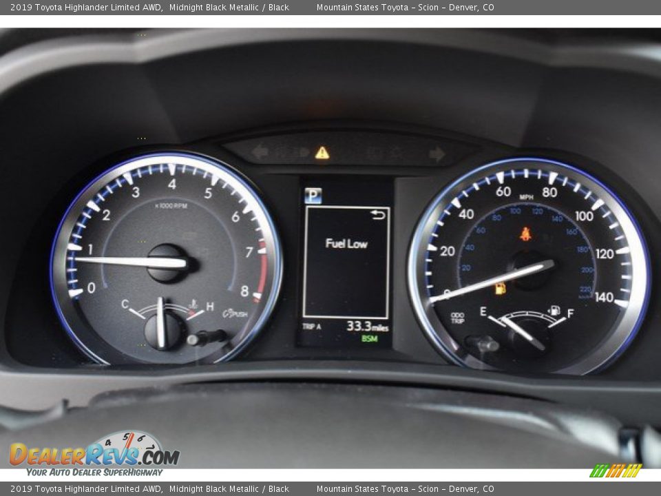 2019 Toyota Highlander Limited AWD Midnight Black Metallic / Black Photo #32