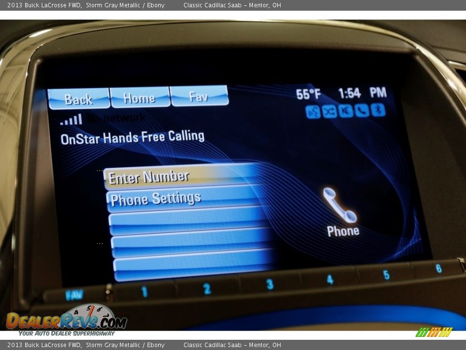 2013 Buick LaCrosse FWD Storm Gray Metallic / Ebony Photo #11