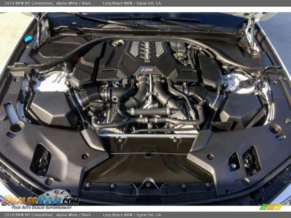 2019 BMW M5 Competition 4.4 Liter M TwinPower Turbocharged DOHC 32-Valve VVT V8 Engine Photo #8