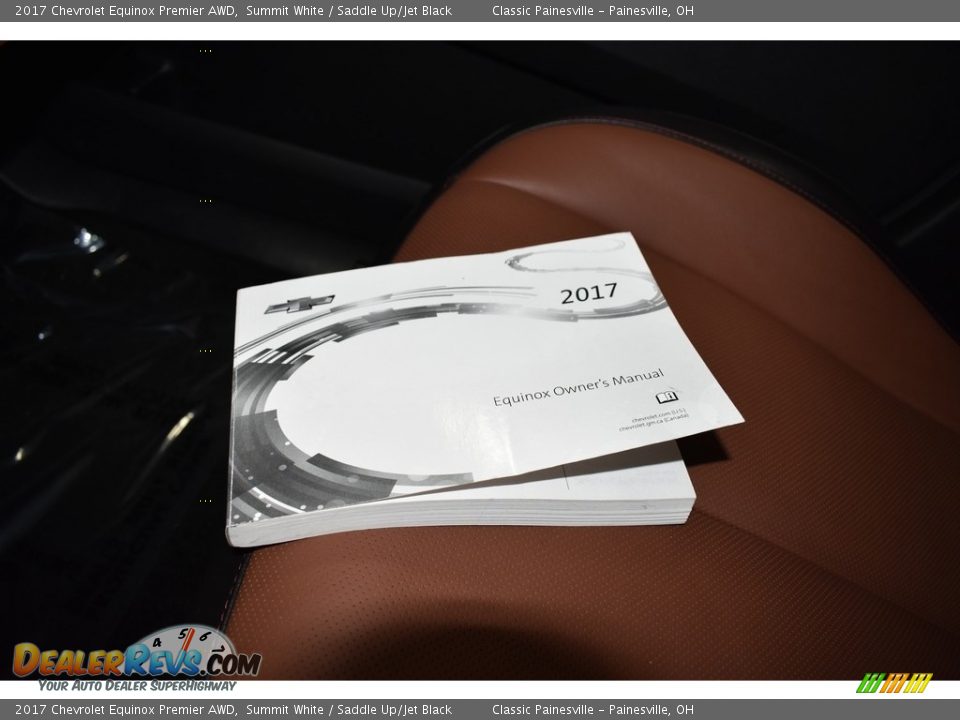 2017 Chevrolet Equinox Premier AWD Summit White / Saddle Up/Jet Black Photo #16