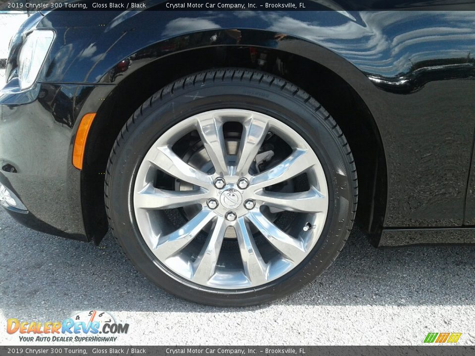 2019 Chrysler 300 Touring Gloss Black / Black Photo #20