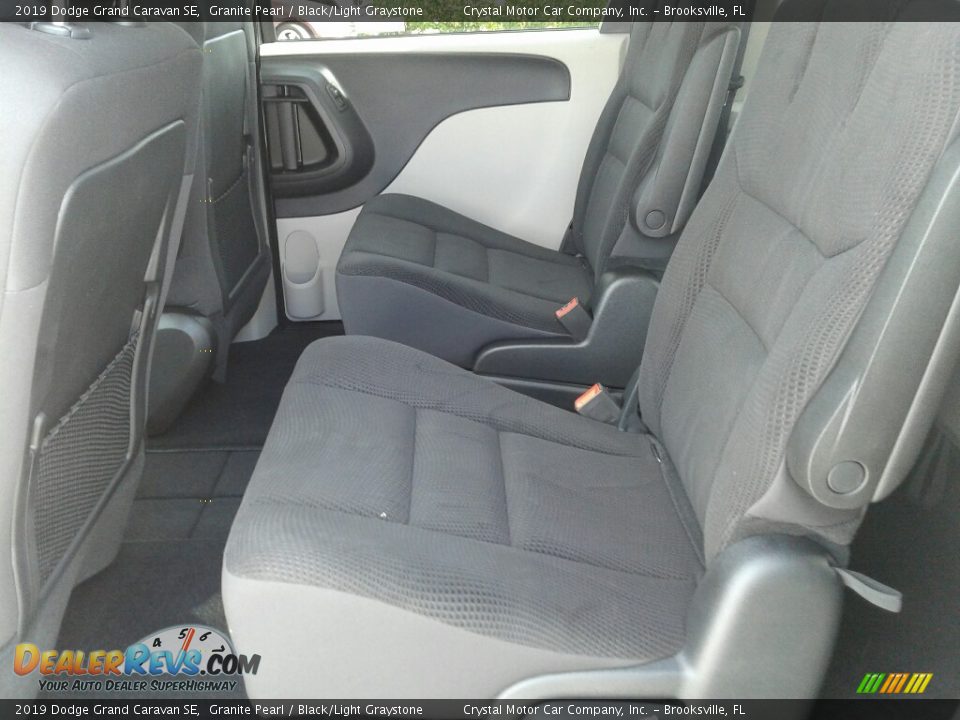 2019 Dodge Grand Caravan SE Granite Pearl / Black/Light Graystone Photo #10