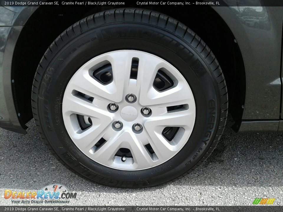 2019 Dodge Grand Caravan SE Granite Pearl / Black/Light Graystone Photo #20