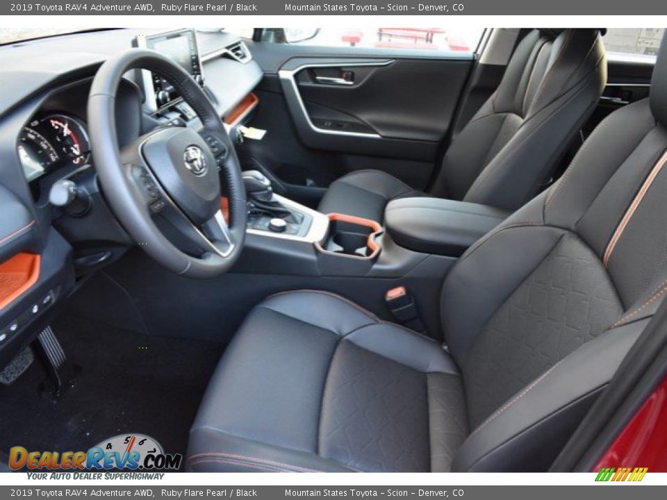 2019 Toyota RAV4 Adventure AWD Ruby Flare Pearl / Black Photo #6