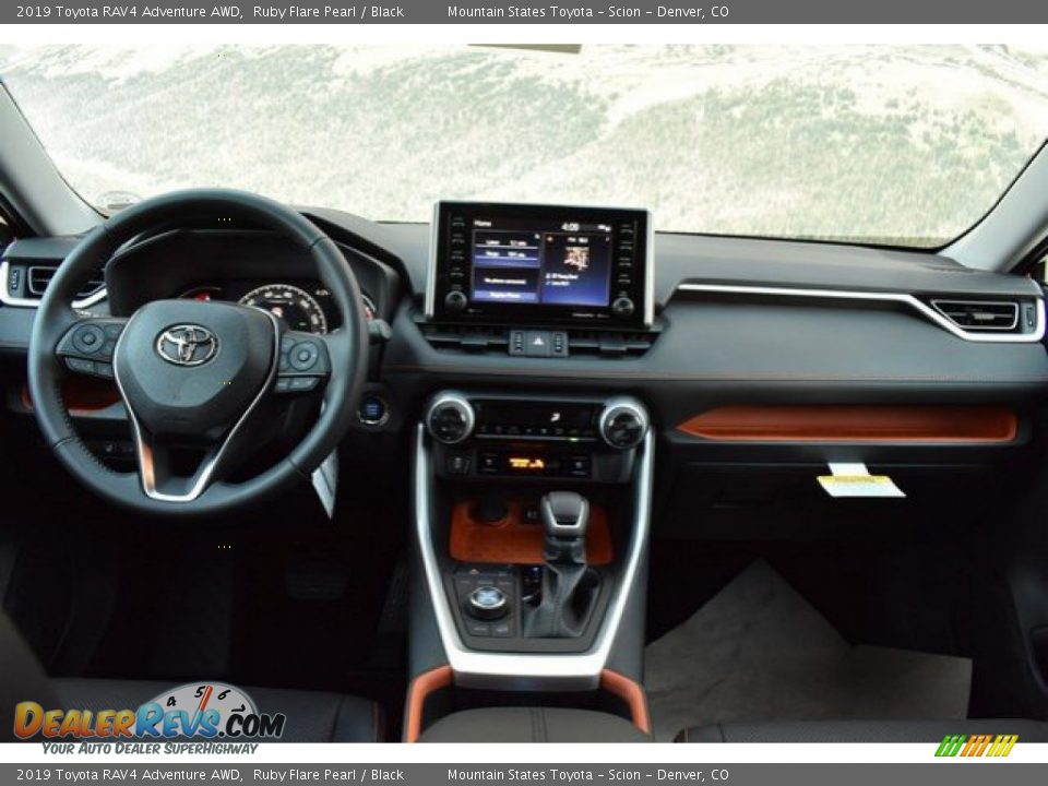 2019 Toyota RAV4 Adventure AWD Ruby Flare Pearl / Black Photo #8