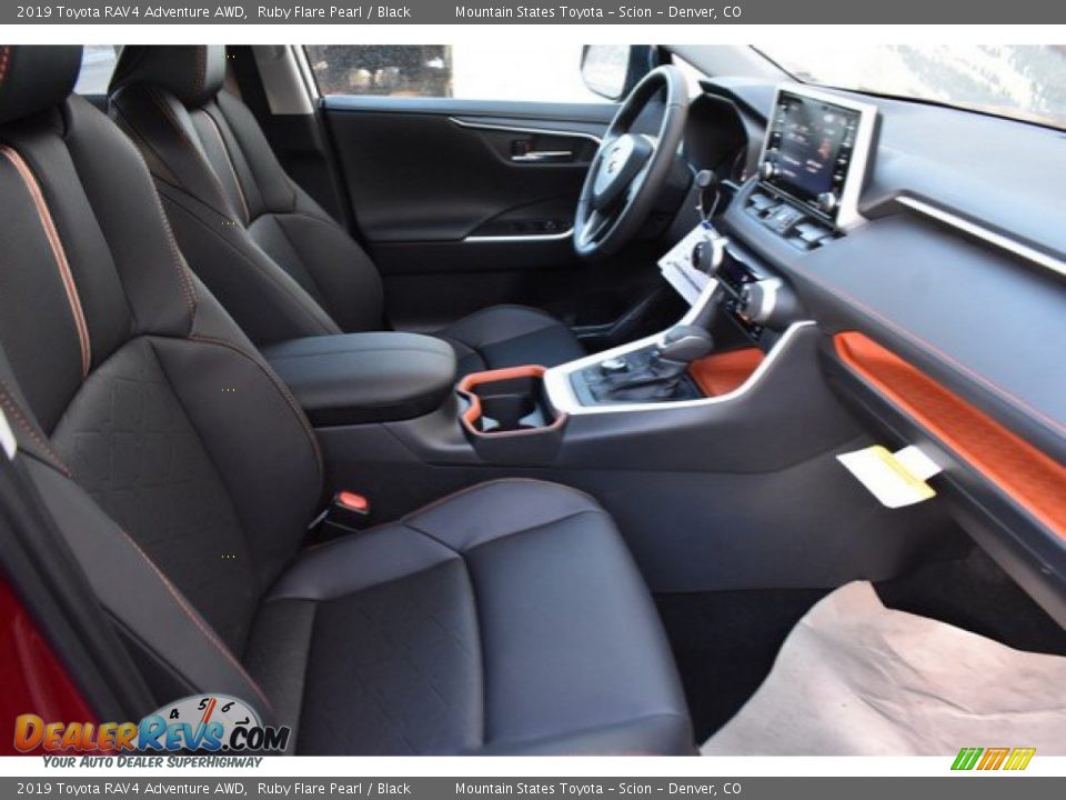 2019 Toyota RAV4 Adventure AWD Ruby Flare Pearl / Black Photo #11