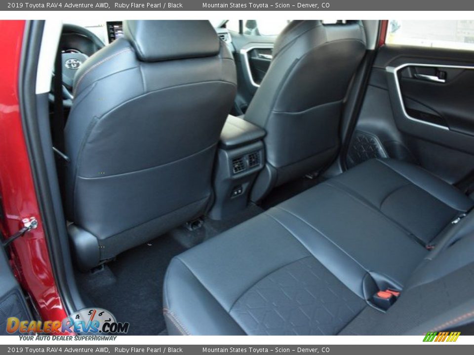 2019 Toyota RAV4 Adventure AWD Ruby Flare Pearl / Black Photo #13