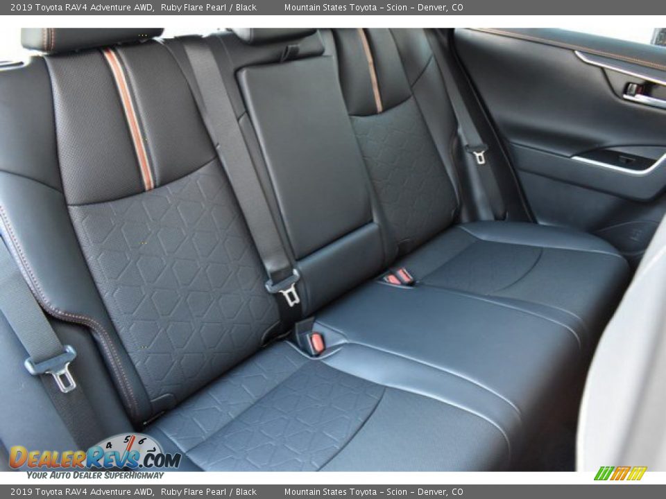 2019 Toyota RAV4 Adventure AWD Ruby Flare Pearl / Black Photo #18