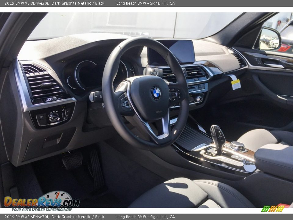 2019 BMW X3 sDrive30i Dark Graphite Metallic / Black Photo #5