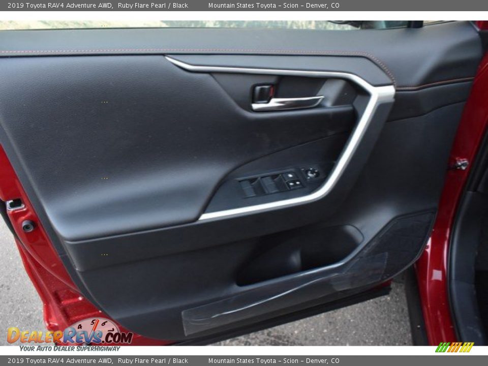 2019 Toyota RAV4 Adventure AWD Ruby Flare Pearl / Black Photo #19
